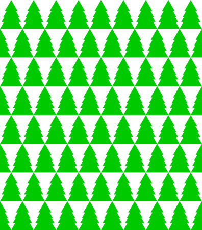 Seamless background of Christmas treesのイラスト素材