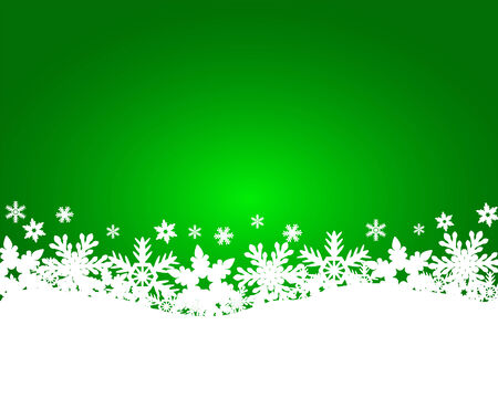 Christmas green backgroundのイラスト素材
