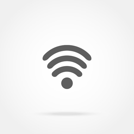 cons Wi fiのイラスト素材