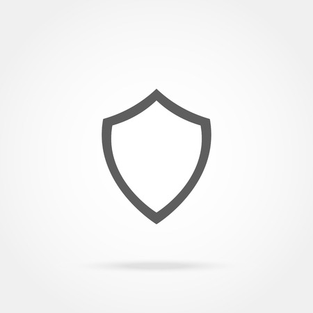 shield iconのイラスト素材