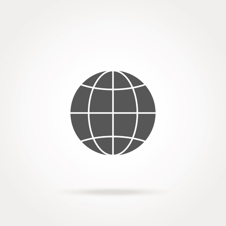 globe iconのイラスト素材