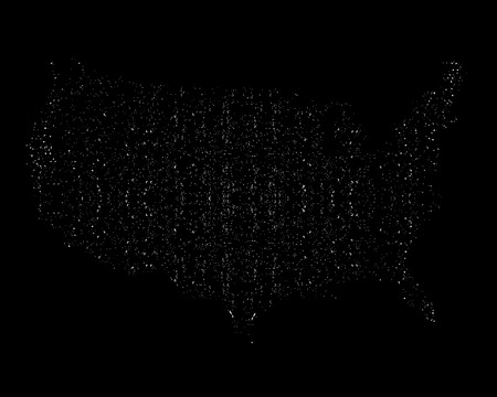 US mapのイラスト素材