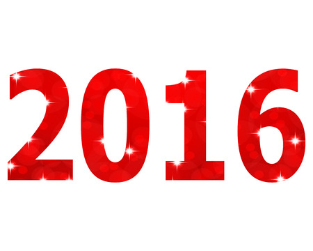 New Year 2016のイラスト素材