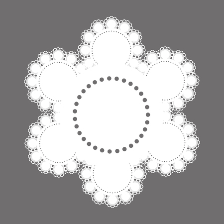 decorative napkinのイラスト素材