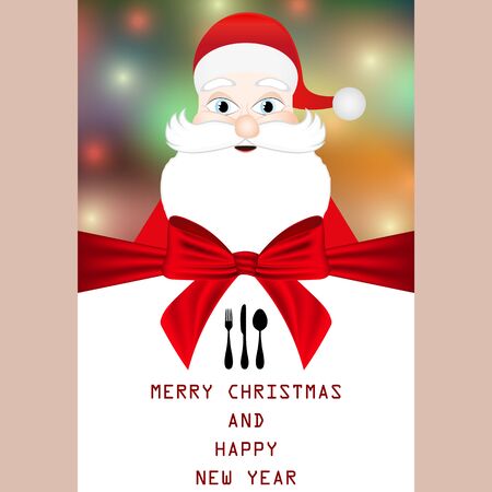 Christmas menuのイラスト素材