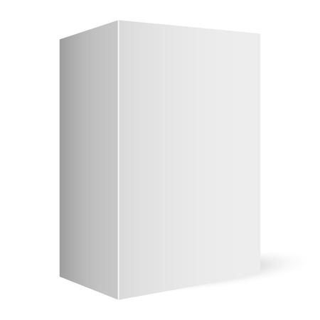 template empty box on a white backgroundのイラスト素材
