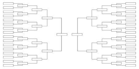 tournament quarter-finals of the championship table on sports with a selection of the finalists and the winner. vector illustrationのイラスト素材