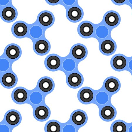Seamless texture. Fashionable spinners.のイラスト素材