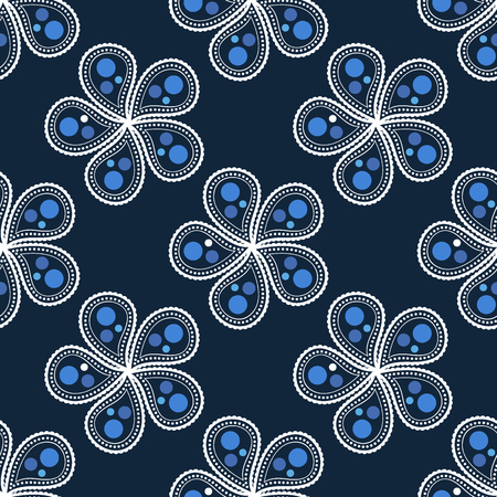 A Seamless background in the Asian styleのイラスト素材