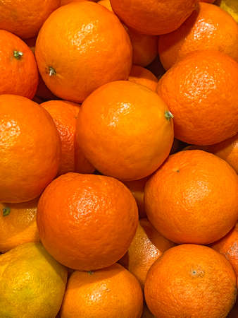 Fresh ripe orange fruit background