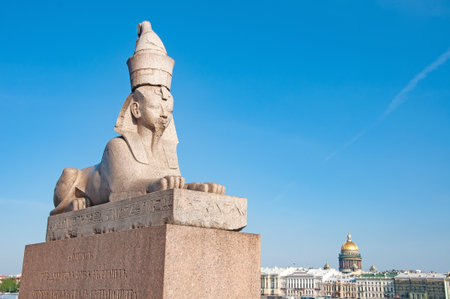 St. Petersburg, Russia - August 15 , 2022: Sphinxのeditorial素材