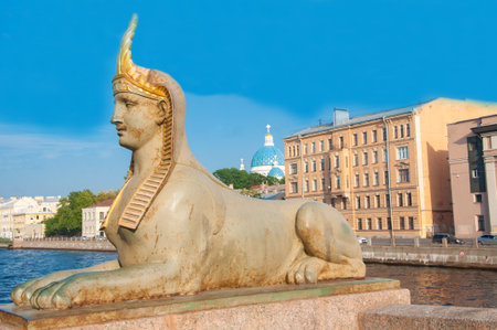 St. Petersburg, Russia - August 15 , 2022: Sphinxのeditorial素材