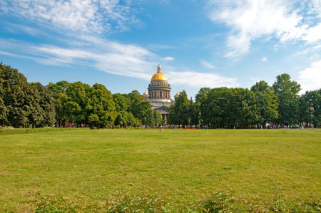 St. Petersburg, Russia - August 23 , 2022: Saint Isaacs Cathedralのeditorial素材