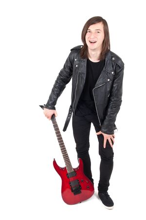 punk smileの写真素材