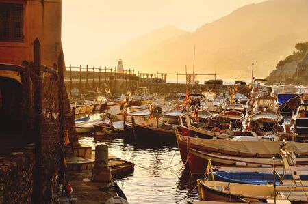 Port eveningの写真素材