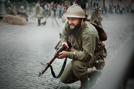 military historical festival Chortkiv Athenziv in Chortkiv from June 15 to 17, 2018. October 1,...