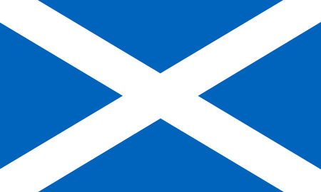 Flag of Scotlandの写真素材