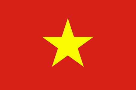Flag of Vietnamの写真素材