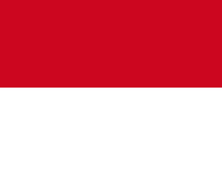 Flag of Monacoの写真素材