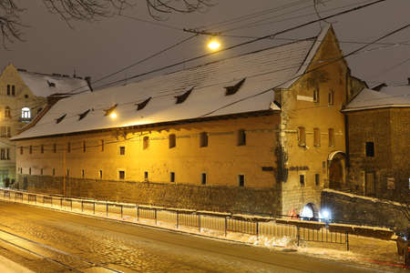 LVIV, UKRAINE - January 17, 2021: Lviv Arsenalのeditorial素材