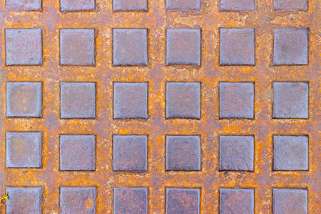 Rusty metallic texture or backgroundの写真素材