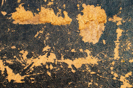 Black shabby surface texture or backgroundの写真素材