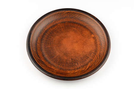 Empty earthenware on a white background isolate.の写真素材