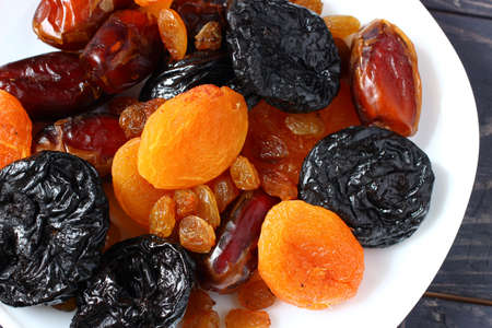 Dried exotic fruits. Healthy Eating.の写真素材
