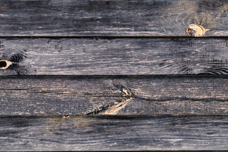 Old wooden planks background or texture.の写真素材