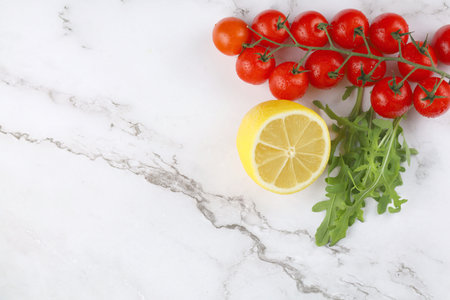 healthy eating place for text cope spaceの写真素材