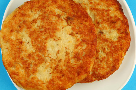 fish cutlets. fish dish close-upの写真素材