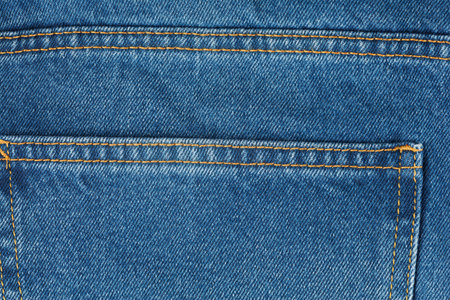 Jeans blue background or textureの写真素材