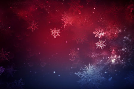 Beautiful New Year and Christmas background. AI Generatedの素材