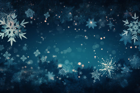 Beautiful New Year and Christmas background. AI Generatedの素材