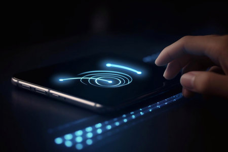 business using smartphone. AI Generatedの素材