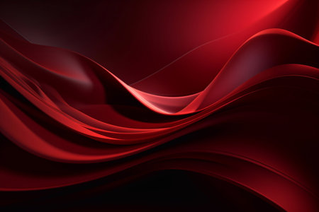 Dark red abstract modern background. AI Generatedの素材