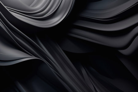 Dark gray abstract modern background. AI Generatedの素材