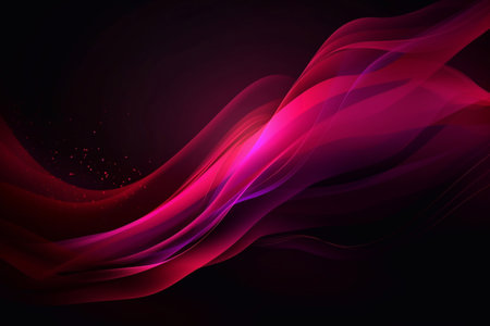 Dark pink abstract modern background. AI Generatedの素材