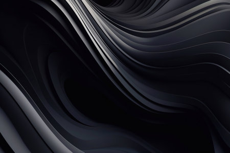 Dark gray abstract modern background. AI Generatedの素材