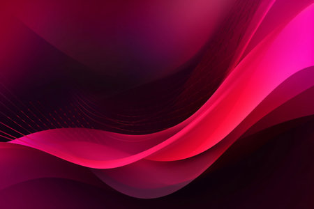 Dark pink abstract modern background. AI Generatedの素材