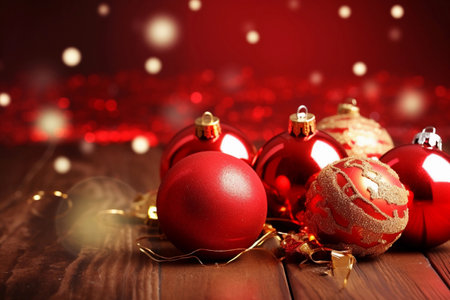 Christmas New Year. AI Generatedの素材