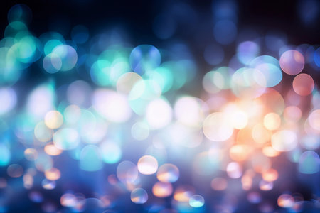 color bokeh. beautiful background. AI Generatedの素材