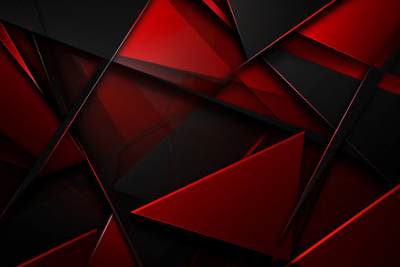 A stunning red abstract backdrop, vibrant and captivating.の素材