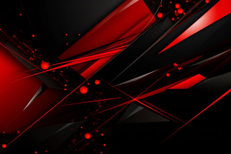 Compelling abstract backdrop featuring a blend of red and black.の素材