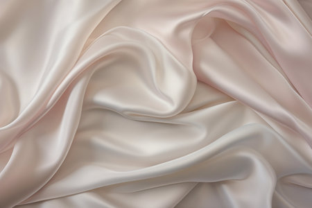 White silk close-upの素材