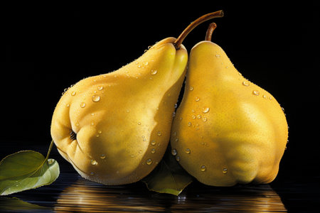 Fresh and juicy pearsの素材