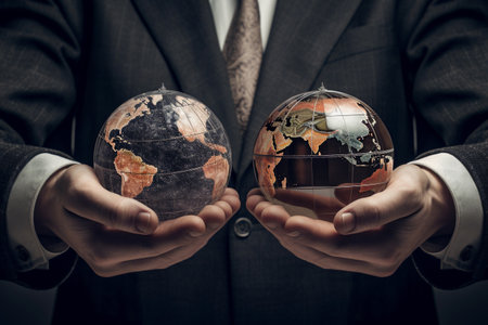 Diplomacy and politics. World Governmentの素材