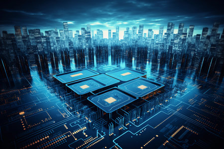 Diving into the Digital Realm: Exploring Technology Conceptsの素材