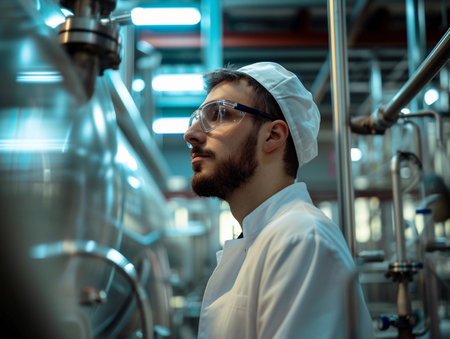 Chemical Engineer in Industrial Facilityの素材