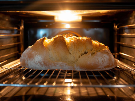 Artisanal Bread Baking in Ovenの素材